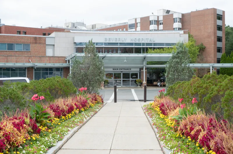 Exterior of Beverly Hospital