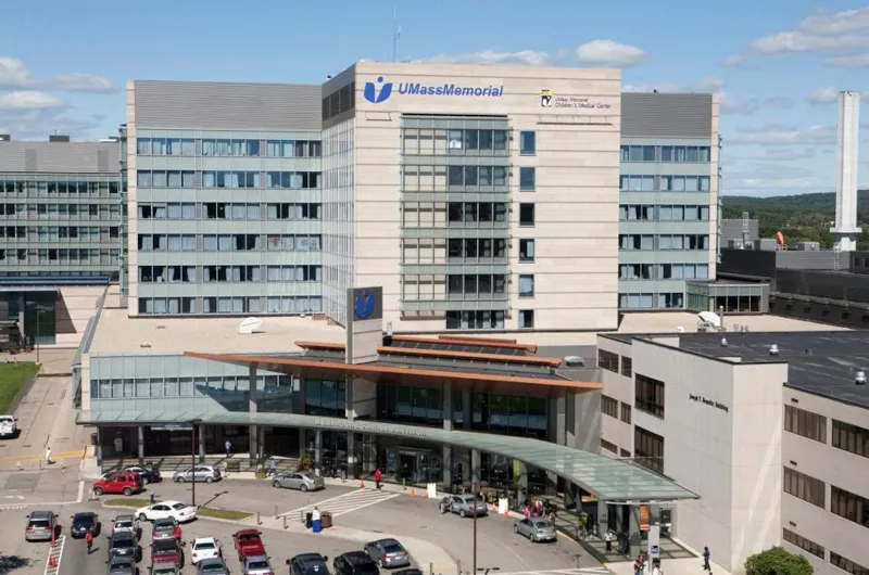 Exterior of UMass Memorial Medical Center