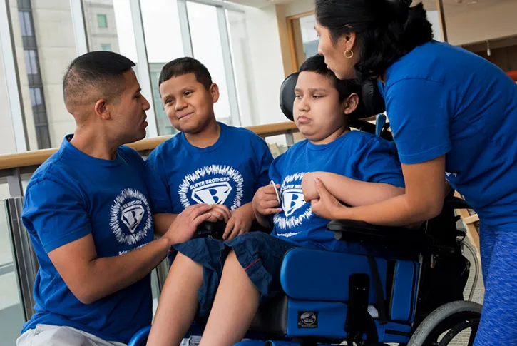 Family with two sons with ALD