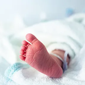 Image of baby's foot 